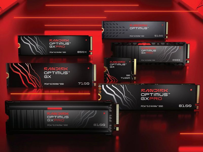 Sandisk gom di sản WD_BLACK vào Optimus, mở cuộc đua lưu trữ cho gaming, sáng tạo và AI
