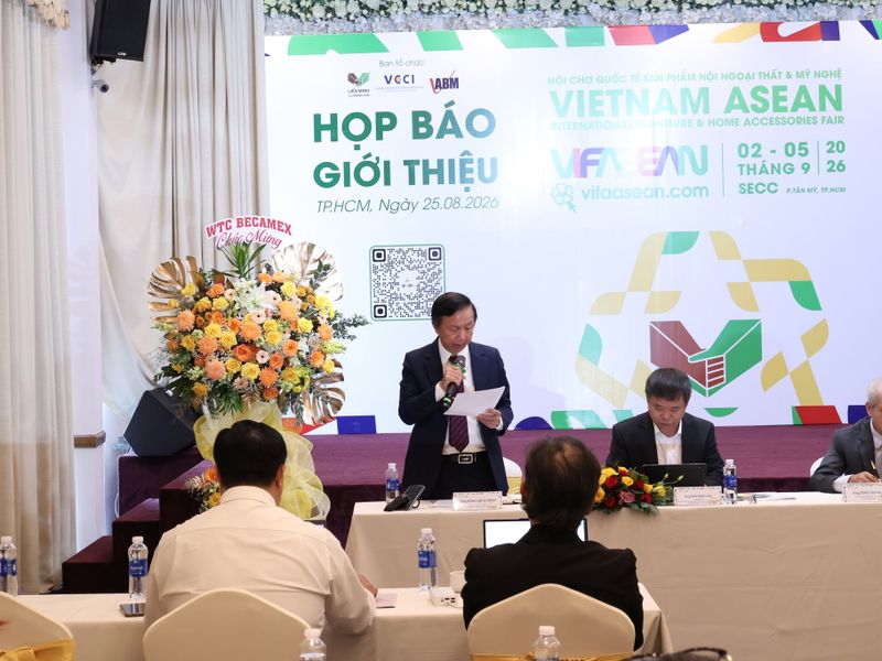 VIFA ASEAN 2026 đưa TP.HCM thành điểm hẹn sourcing nội thất mới của châu Á