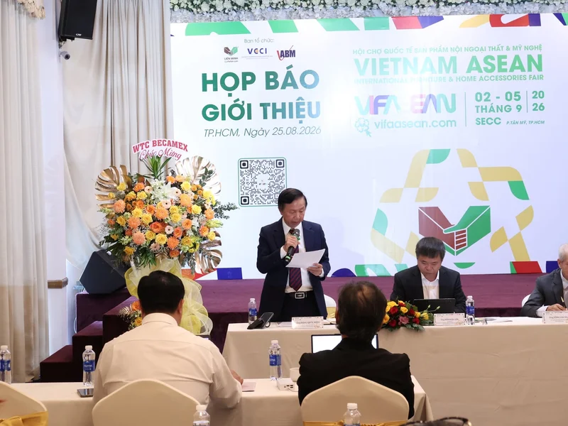 VIFA ASEAN 2026 đưa TP.HCM thành điểm hẹn sourcing nội thất mới của châu Á