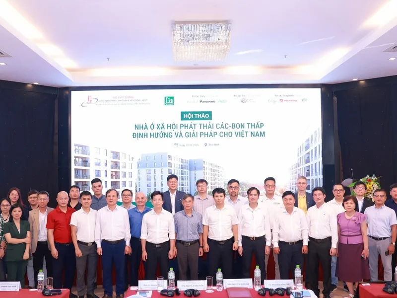 Nhà ở xã hội Việt Nam trước bài toán carbon: 43 giải pháp cân bằng giữa chi phí, tiện nghi và mục tiêu xanh