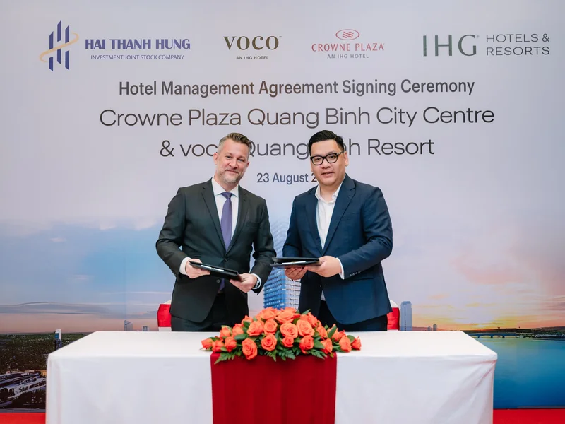IHG mở rộng quy mô hoạt động tại Quảng Bình với 2 dự án khách sạn mới sẽ khai trương vào năm sau 2025