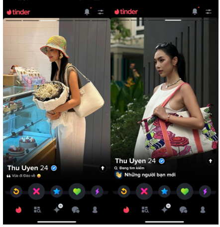 Rời Đảo Thiên Đường, Thu Uyên bất ngờ gia nhập Tinder: “Tôi vẫn tin sẽ có người phù hợp”