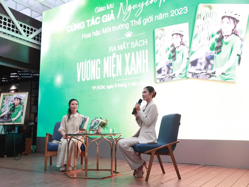 Hoa hậu môi trường Việt Nam 2022 Nguyễn Thanh Hà và Vương miện xanh