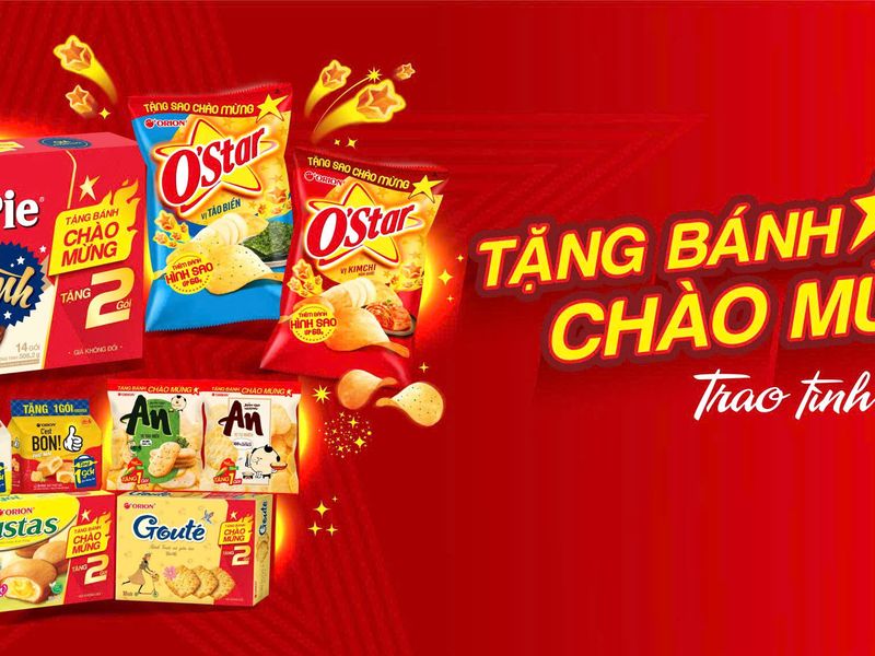 Orion tri ân khách hàng hòa chung đại lễ dân tộc  Tặng bánh chào mừng – Trao tình Việt Nam