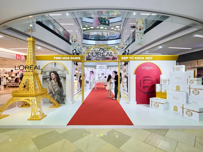 Ngôi nhà khoa học L’Oréal Paris thắp sáng vẻ đẹp đích thực trở lại trước thềm Tết Nguyên đán Bính Ngọ 2026
