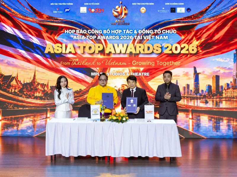 Asia Top Awards 2026 mở rộng khỏi sân khấu giải thưởng, kết nối công nghiệp văn hóa với dòng chảy kinh doanh châu Á