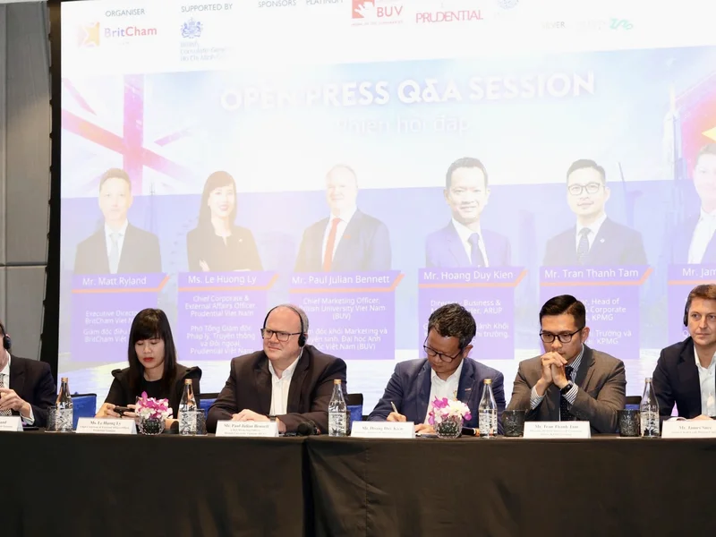 BritCham Vietnam mở diễn đàn 2045, kết nối vốn Anh với tham vọng kinh tế giá trị cao của Việt Nam