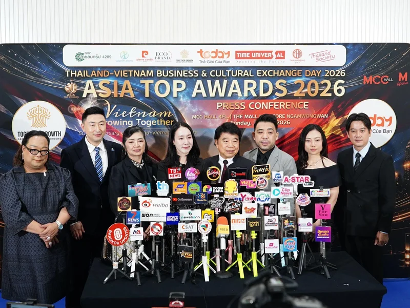 Asia Top Awards 2026 chọn TP.HCM làm điểm hẹn mới của công nghiệp văn hóa châu Á, mở rộng kết nối Việt – Thái