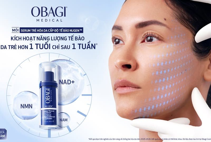 Obagi khai mở kỷ nguyên trẻ hóa da cấp độ tế bào NU-GEN™ với công nghệ tái tạo NAD+