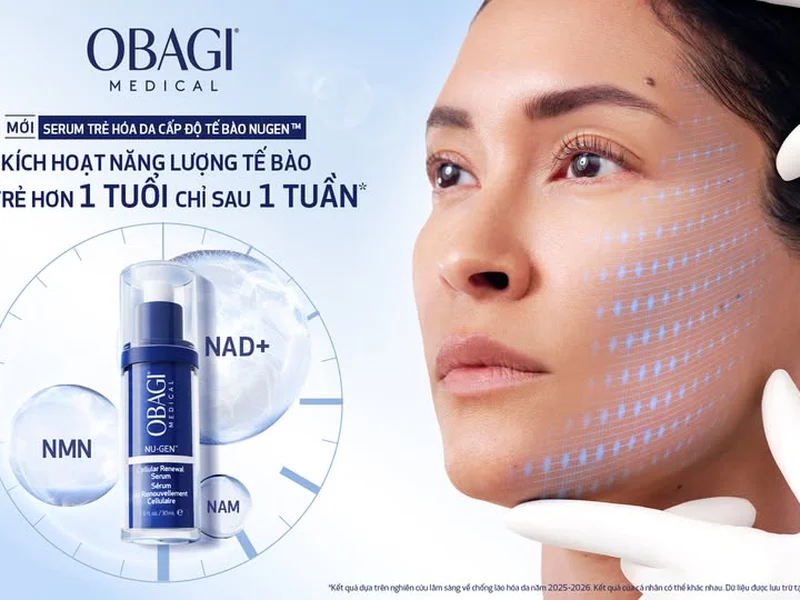 Obagi khai mở kỷ nguyên trẻ hóa da cấp độ tế bào NU-GEN™ với công nghệ tái tạo NAD+