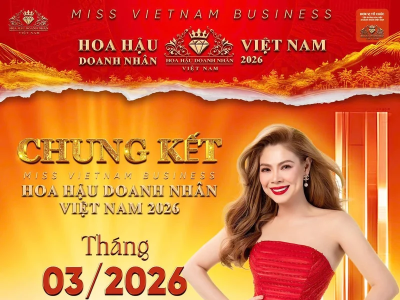 Hoa hậu Doanh nhân Việt Nam 2026: Thanh Thảo từ Mỹ trở về giữ vị trí Chủ tịch Miss VietNam Business