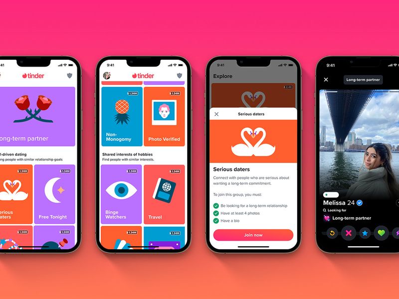 Nâng tầm xu hướng hẹn hò rõ ràng với loạt tính năng Khám phá mới từ Tinder