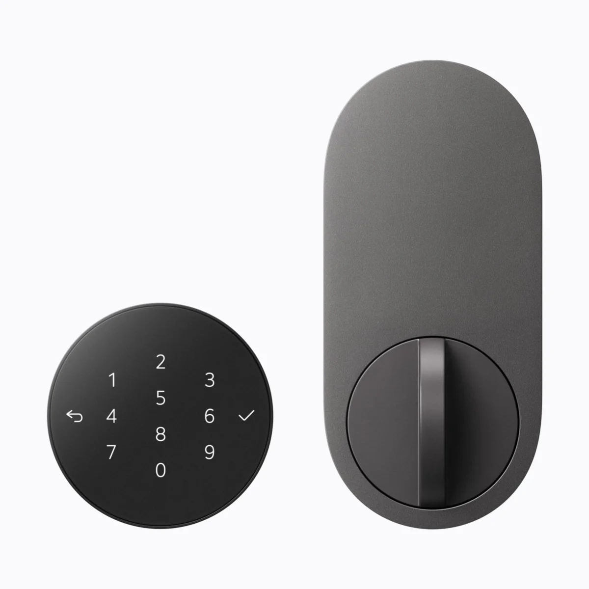 Khóa Thông Minh Deadbolt của LG sử dụng công nghệ Ultra Wideband để báo cho người dùng biết khi họ đến gần cửa.