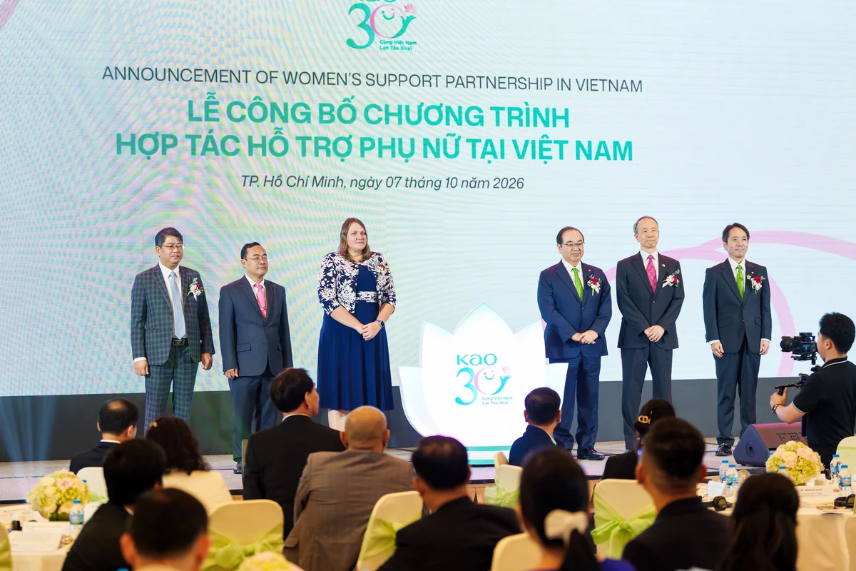 Kao Việt Nam mở chương mới sau 30 năm, đưa sức khỏe lao động nữ vào trọng tâm tạo giá trị xã hội