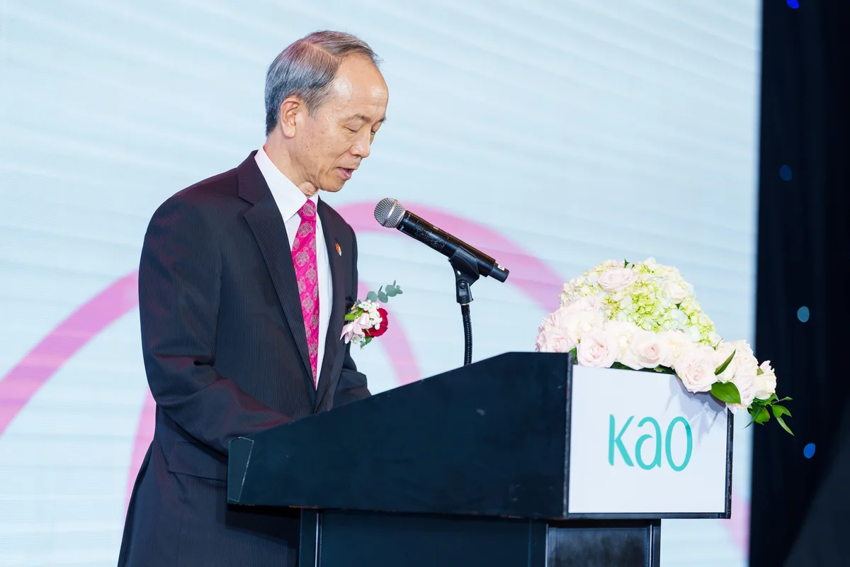 Ông Ono Masuo, Tổng Lãnh sự Nhật Bản tại Thành phố Hồ Chí Minh phát biểu.