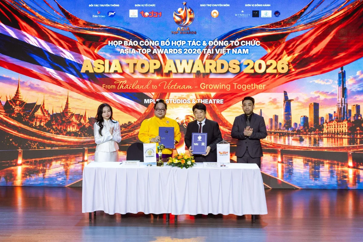 Asia Top Awards 2026 mở rộng khỏi sân khấu giải thưởng, kết nối công nghiệp văn hóa với dòng chảy kinh doanh châu Á