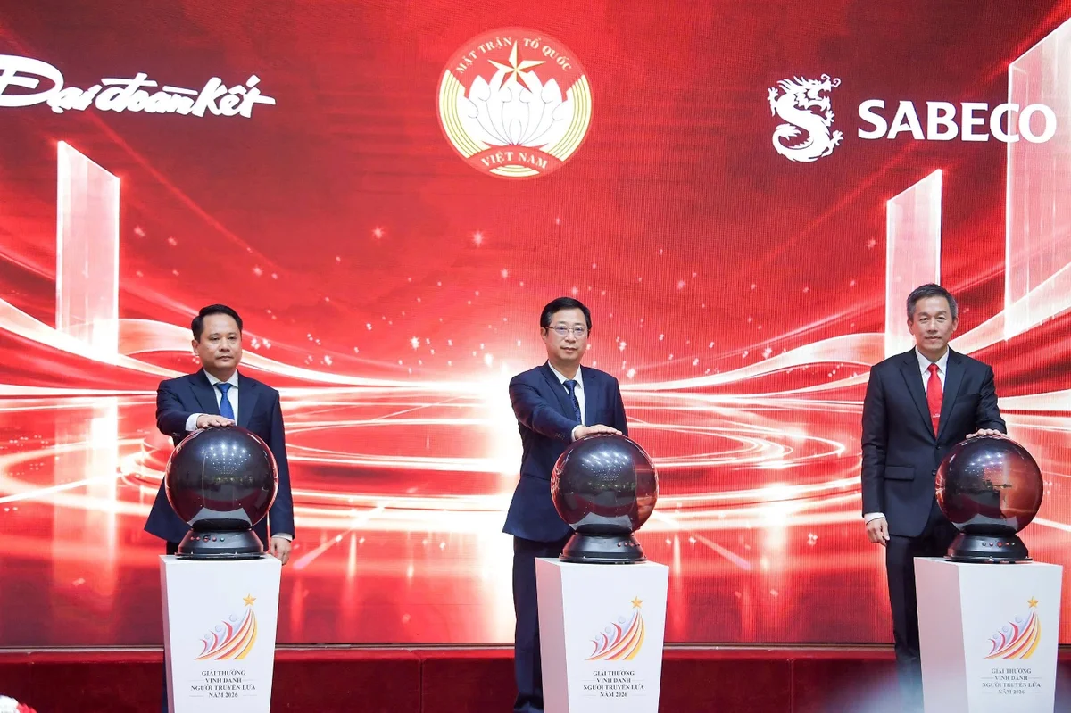SABECO nâng Giải thưởng “Vinh danh Người truyền lửa” năm 2026 thành nền tảng kết nối cộng đồng, thế hệ trẻ và sáng kiến xã hội